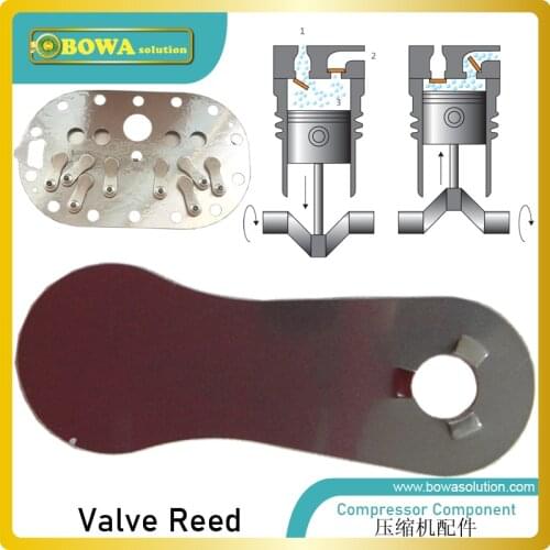 Quality Discharge valve reed is installed in valve plate complete in recipreciating piston refrigeration compressors in HVAC/R
