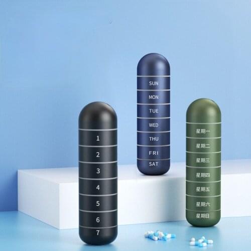 Creativity Luxury Storage Box Portable Pills Medicine Metal Storage Box High Capacity Caixa Organizadora Home Accessories DK50SB