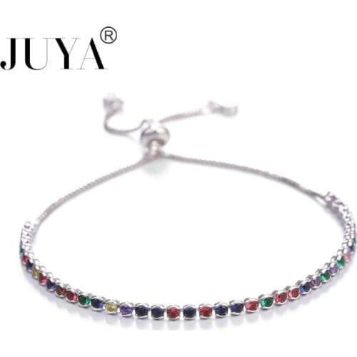Hot sale classic bracelet woman crystal gem multi-layer adjustable open bracelet multi-color womens fashion party jewelry gift