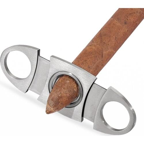 Cigar Cutter Metal Cigar Cutter Stainless Steel Cigar Cutter Round Head Stainless Steel Cigar Cutter Smoking Tool