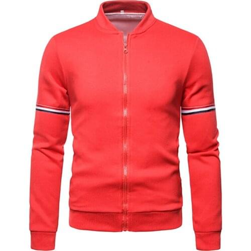 2021 Mens Fashion Jackets New Windbreaker Bomber Jacket Autumn Outdoors Clothes Casual Streetwear Stand-Up Collar Slim-Fit