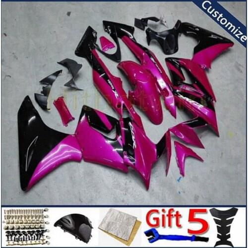 Custom motorcycle Fairing hull For CBR125R 2004 2005 CBR 125 R 2004 2005 pink motorcycle panels Body Kit