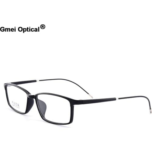 Gmei Optical Ultralight TR90 Full Rim Mens Optical Eyeglasses Frames Womens Plastic Myopia Eyewear 5 Colors Optional M3007