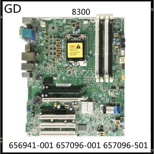 GD Original For HP Elite 8300 Desktop Motherboard 656941-001 657096-001 657096-501 LGA1155 DDR3 Full Tested