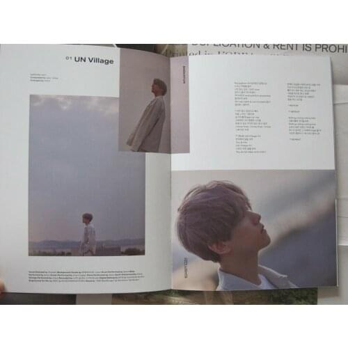 Signed EXO BaekHyun Baek Hyun autographed City Lights SOLO mini album K-POP 102019