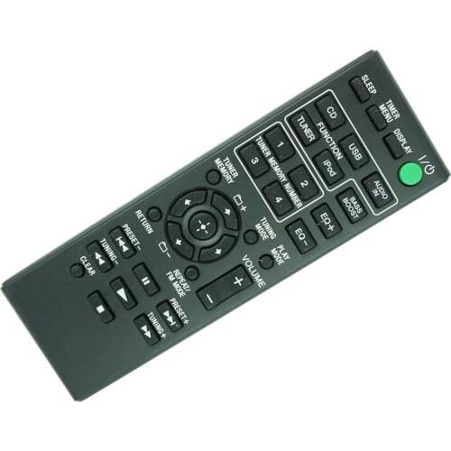 Remote Control For Sony CMT-S30IP HCD-ECL5 SS-ECL5 HCD-S30IP RM-AMU211 HCD-ECL77BT HCD-ECL99T MHC-ECL77BT Mini Hi-Fi Audio Syste