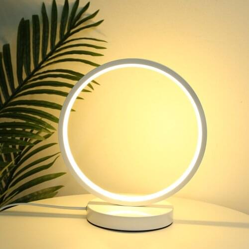 Modern Table Lamp Bedroom Bedside Lamp Desk Study Dormitory Eye Protection Night Light Retro Living Room Decorative Table Lamp