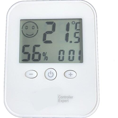 A/C controller Air Conditioner UNIVERSAL remote control thermometer. Hygrometer. Wall-mounted . Desktop clock KT-THR01