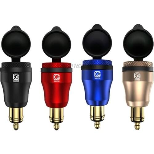 Waterproof Motorbike 12V 24V QC3.0 USB Type C PD Fast Charger Power Adapter Hella DIN Plug Socket for BMW Ducati Triumph Motorcy