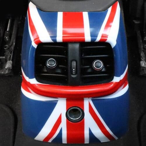 Rear air outlet panel Decorative cover Protective shell For MINI countryman F60 interior decoration sticker