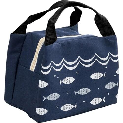 18PCS / LOT Waterpfood Portable Picnic Insulated Food Storage Box Fashion Thermal Insulation Women Men Tote Lunch Box Bag Tote