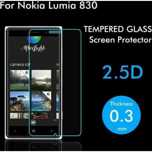 2.5D Tempered Glass For Nokia Lumia 830 High Quality Protective Film Explosion-proof Screen Protector for Nokia 830