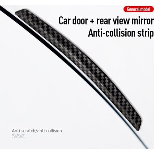 4PS/package Car Door Anti-collision Strip Car Door Protection Edge Guards Trim Styling Moulding Strip Rubber Scratch Protector