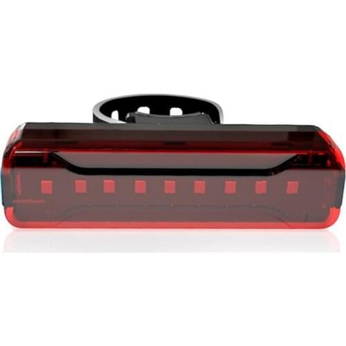 70% Hot Sale Bicycle Tail Light USB Rechargeable Wireless Cycling LED Warning Bike Rear Lamp