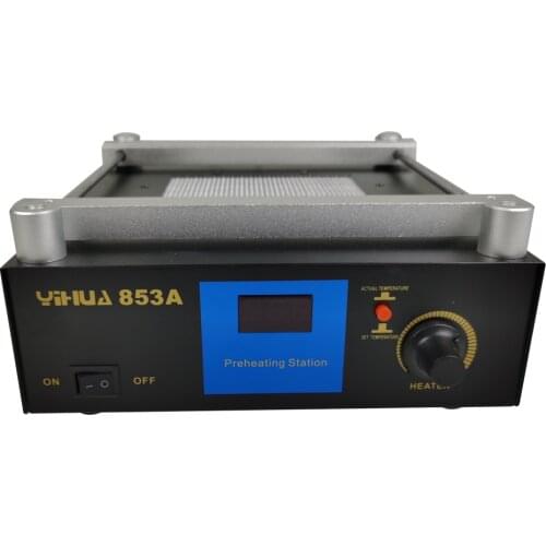 Lead-free Preheating Soldering Station Digital Display Preheating Platform BGA Rework Station YIHUA 853A