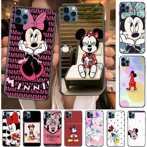 Minnie Mouse Moment Phone Cases For iphone 12 Pro Max case 11Pro Max 8PLUS 7PLUS 6S iphone XR X XS mini mobile cell funda