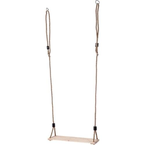 Baby Swing Chair Hanging Swings Set Children Toy Rocking Solid Wood Seat with Cushion Safety Baby Indoor Baby Room Decor DQQ008