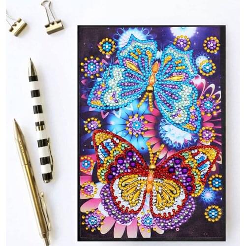 DIY 5D Diamond Painting Notebook Number Kit Kawaii Stationery Notebooks and Journals Planner Rhinestone Pictures Art Home office