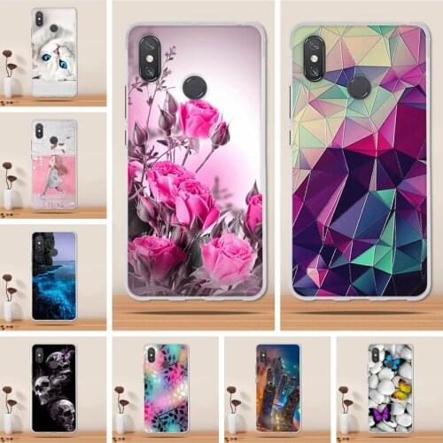 For Xiaomi Mi Max 3 Case Silicone TPU Coque For Xiaomi Mi Max 3 Max3 Case Cover Soft Patterned Fundas For Xiaomi Mi Max 3 Cover