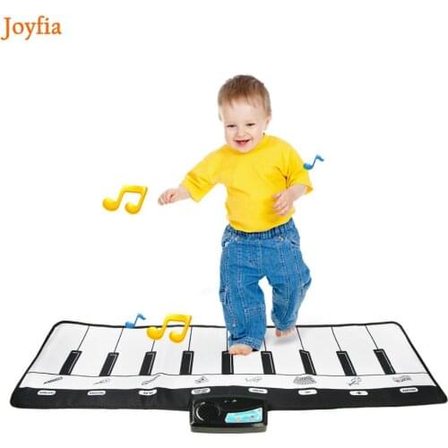 Electronic Musical Keyboard Piano Play Mat Toy Educational Toys Gifts for Kids Girls Music Instrument Toys