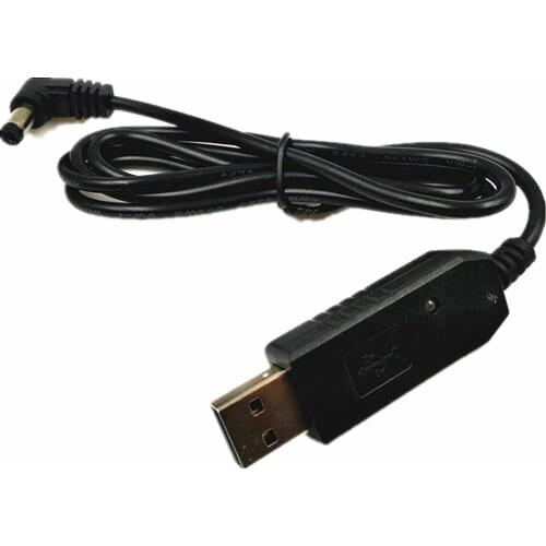 Walkie Talkie USB Cable Voltage Boost Charging Cord 5V To 9V for Baofeng UV-5R UV82 Charger Two Way Radio USB Charge Wire