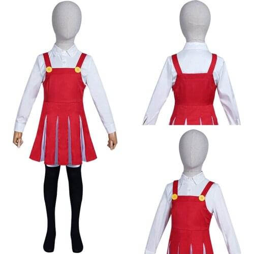 My Boku no Hero Academia Eri Cosplay Costume Kids Gils Shirt Skirt Outfits Halloween Carnival Suit