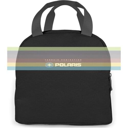 Polaris Terrain Domination Logo New - Printed Pure New Arrival women men Portable insulated lunch bag adult