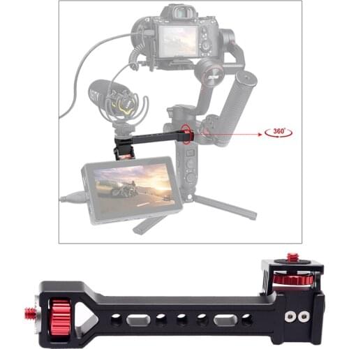 Adjustable Camera Microphone Monitor Light Mount for DJI Ronin-S/Ronin-SC/Zhiyun Crane 3/Weebill Lab WEEBILL S