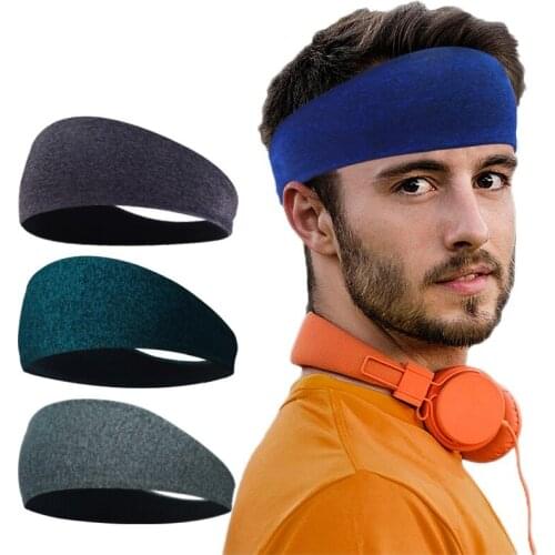 Sport Sweat Headband Absorbent Cycling Sweat Band Unisex Yoga Fitness Hair Bands Head Sweat Bands