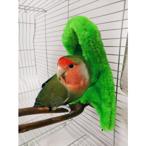 Warm Corner Wool Blanket Parrot Winter Warm Pad Bird Nest Bird Nest Bird Cage Accessories Tent