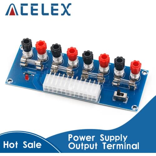 XH-M229 Desktop PC Chassis Power ATX Transfer to Adapter Board Power Supply Circuit Outlet Module 24Pin Output Terminal 24 pins