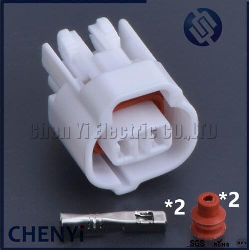 1set 2pins car waterproof auto connectors (2.0)female Side Marker Light Connector Plug Housing 90980-11156