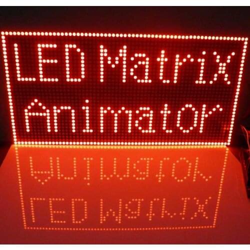 1 PCS Provide UNO MEGA2560 code 64x32 dot Matrix LED for Arduino AVR MCU diy Christmas Gifts Sign Light Neon Bright