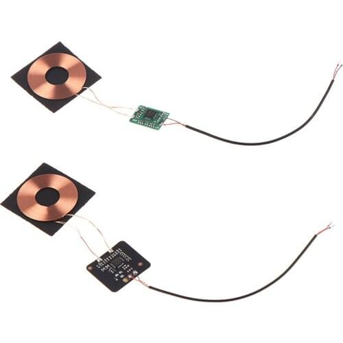 2Size Qi Wireless Charging Coil Receiver Module Circuit Board Wireless Charging Coil for Phone SmartPhone