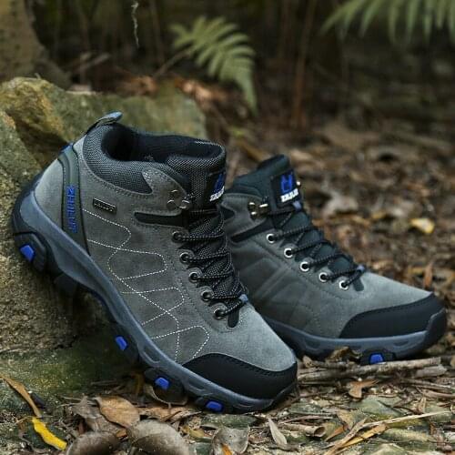 2019 mens work safety shoes breathable structure protective shoes steel head anti-smash non-slip non-slip sand-proof shoes