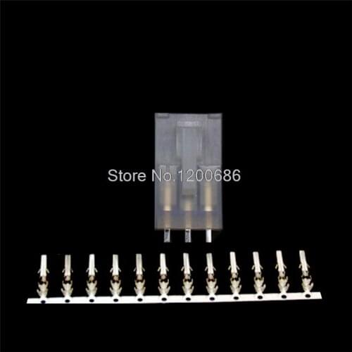 3Pin Automotive Connector 5557/5569 Connector 4.2MM Set Plug Terminal white