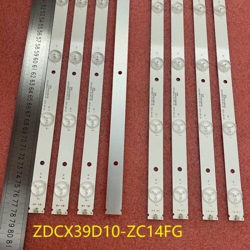 4pcs/set LED bar For CX390M05 DLED40YEKJ ZDCX39D10-ZC14FG-05 303CX390036 10LED(3V) 780mm
