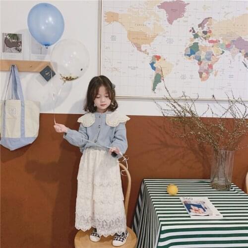 Childrens Skirt High Quality Lace Multi-layer Birthday Party Skirt For Dance For Girls Tulle Skirt Baby Girls Long Pettiskirt