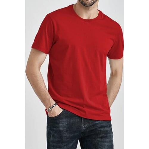 T-Shirts For Man Woman Summer Tops Cotton Solid Simple Female Male Tshirts Casual Plain Blank Tee Shirt Home Working Clothing