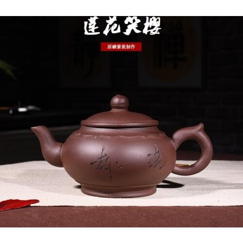 H-100 Yixing purple sand Kung Fu tea pot original mine