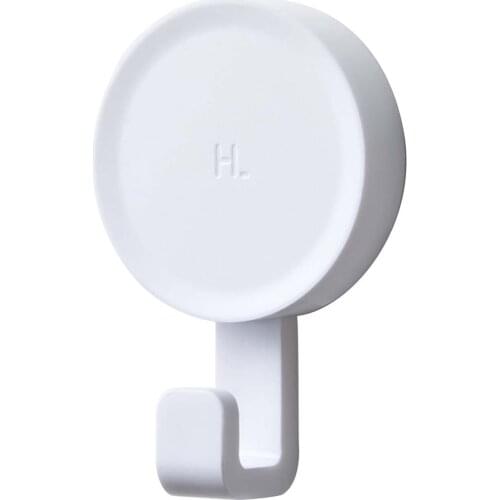 Xiaomi Happy Life Small Base Hook Strong Adhesion Support Bathroom And Kitchen Walls Holder Heavy Duty Hooks Hanger Wall Mounted