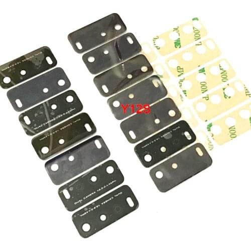 100pcs Rear Back Camera Glass Lens Cover Replacement Phone Repair For Vivo Y50 X50 Y95 Y97 Z1 Z5 Y30 S1 Pro NEX 3 IQOO 3 X27 Pro