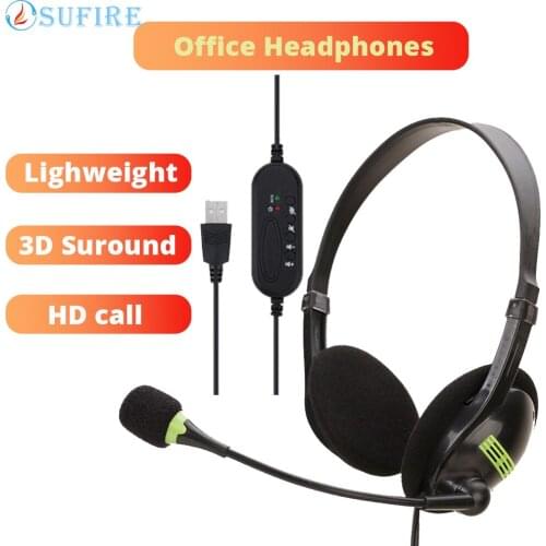 SVFIREK Headphones With Microphone