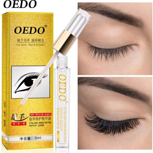 OEDO Curling Eyelash Growth Eye Serum 7 Day Eyelash Enhancer Longer Fuller Thicker Lashes Eyelashes Eyebrows Enhancer Eye Care