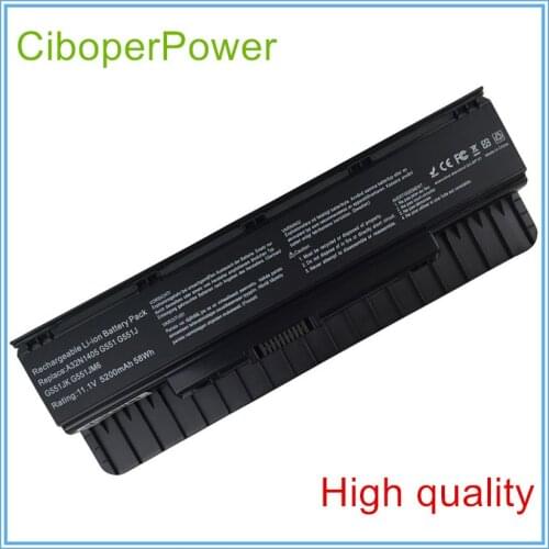 Laptop Battery A32LI9H A32N1405 A32N14O5 For G551 G551J G551JK