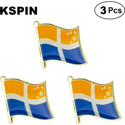 ISLES OF SCILLY Lapel Pin Brooches Pins Flag badge Brooch Badges