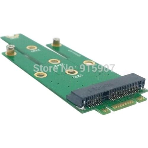 CY M.2 NGFF PCI-E 2 LANE Golden Finger Pin to 50mm Mini-PCIE mSATA 18+8 SSD Hard Disk PCBA