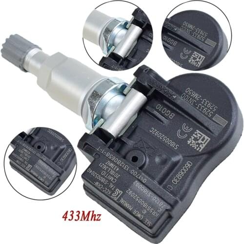 1Pcs Car Tire Pressure Sensor Car TPMS Sensor 52933-3N100 529333N100 433Mhz For Hyundai Accent Genesis Coupe Kia Sorento