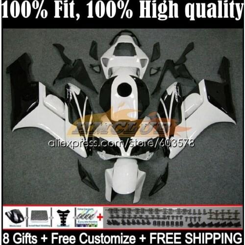 Bodys Injection For HONDA CBR1000 CBR 1000 RR CC 1000CC 50CL.50 CBR1000RR 04 05 CBR 1000RR 2004 2005 OEM Fairings white black