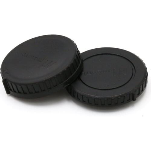 Camera Body Cover + Lens Rear Cap for Nikon 1 Mount J5 J4 J3 V1 V2